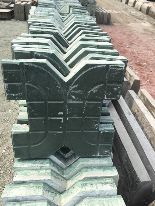 水泥彩磚圖片，混凝土水泥彩磚圖片