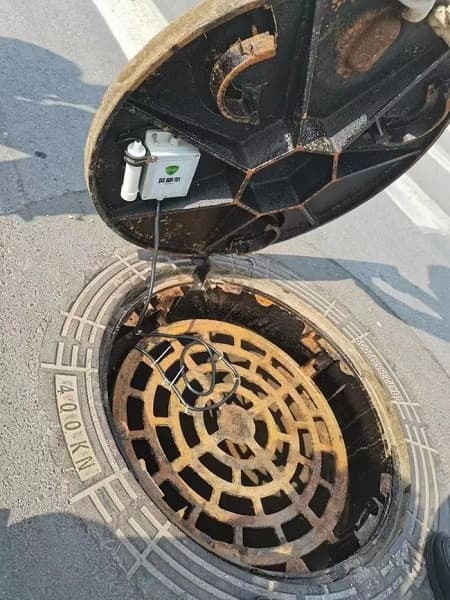 智能井蓋圖片大全