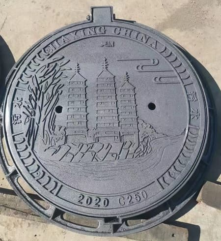 藝術(shù)井蓋圖片大全