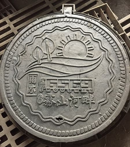 球墨鑄鐵藝術(shù)井蓋