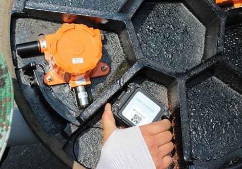 井蓋監(jiān)測(cè)傳感器，井蓋傳感器，智能井蓋