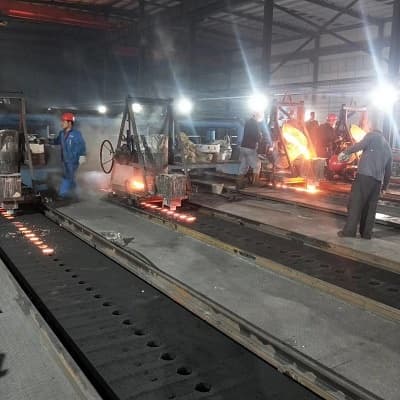 鑄鋼井蓋工藝流程，鑄鋼井蓋，鑄鋼井蓋工藝