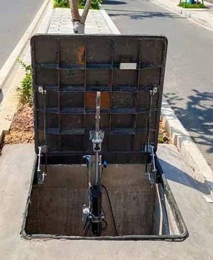 無(wú)線液位傳感器井蓋