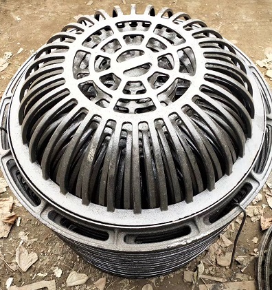 球墨鑄鐵溢流井蓋，鑄鐵溢流井蓋 